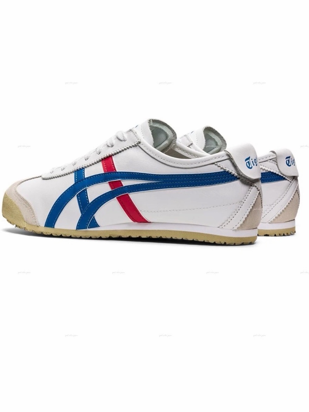 Onitsuka Tiger MEXICO 66 1183C102 100 WHITE BLUE womens US8.5/mens US7 - Picture 7 of 8